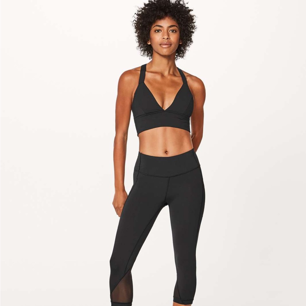 Lululemon sweat your heart out sports bra